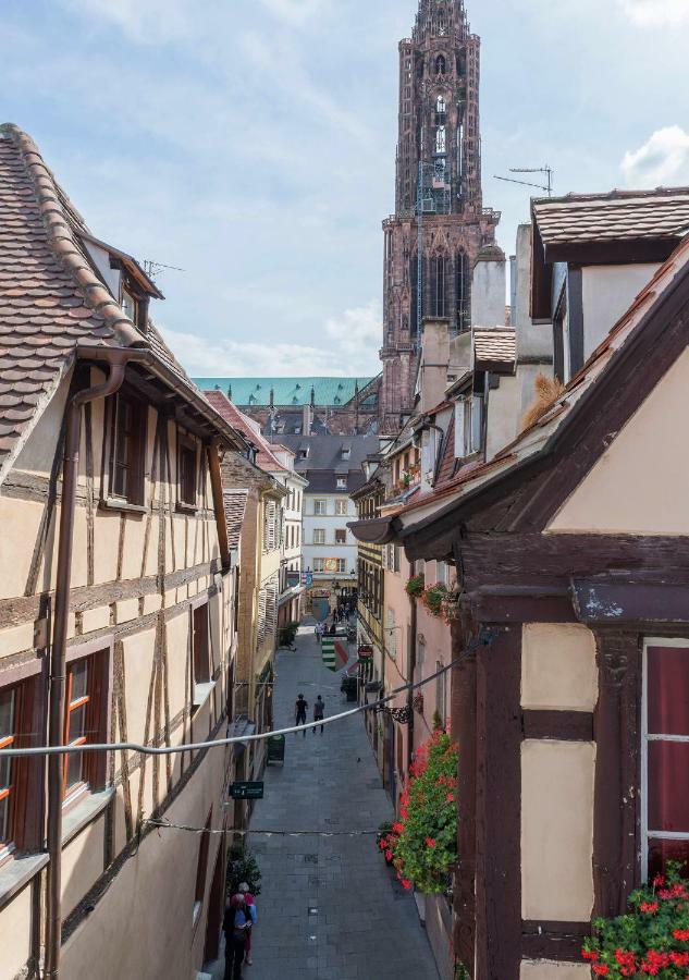Le Carre D'Or - Appartement Avec Vue Cathedrale Straatsburg Buitenkant foto