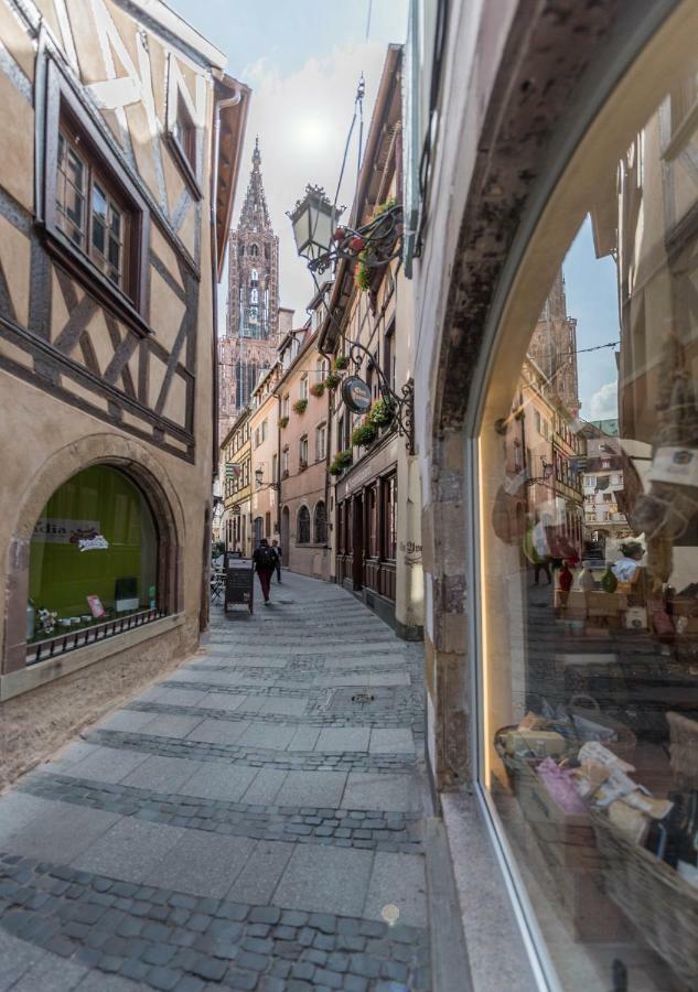 Le Carre D'Or - Appartement Avec Vue Cathedrale Straatsburg Buitenkant foto