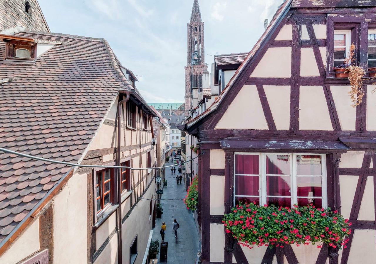 Le Carre D'Or - Appartement Avec Vue Cathedrale Straatsburg Buitenkant foto