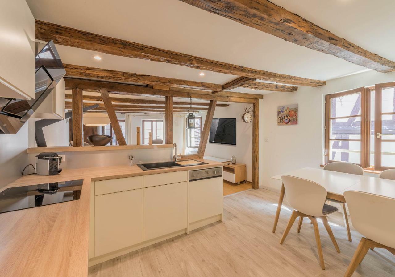 Le Carre D'Or - Appartement Avec Vue Cathedrale Straatsburg Buitenkant foto